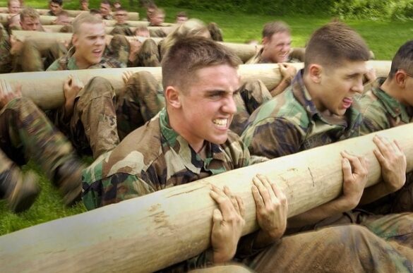 camp entrainement armée