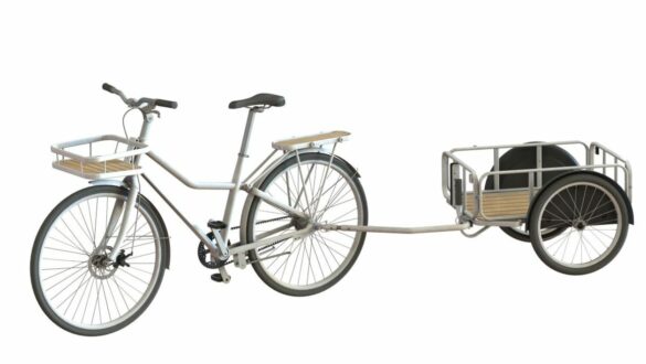 Nouveau velo ikea en kit avec remorque