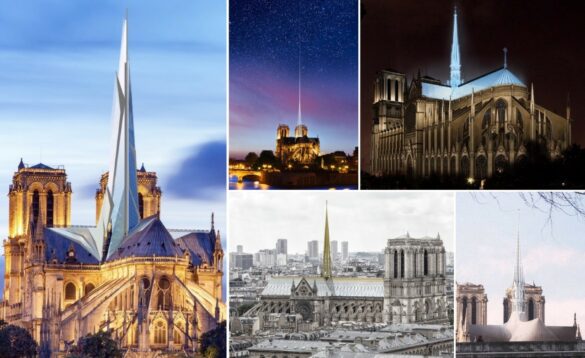 Reconstruction moderne de Notre-Dame de Paris : projets architecturaux et propositions de rénovation
