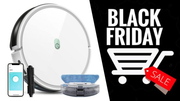 Promo Yeedi K650 black friday : robot aspirateur 2000 PA