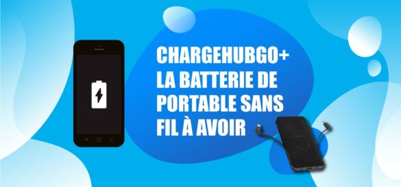 chargehubgo+ batterie portable sans fil