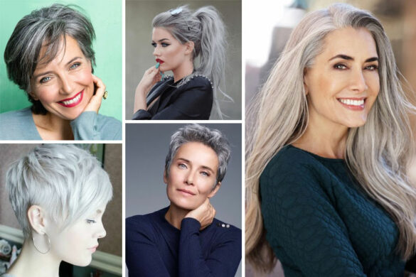 être sexy avec des cheveux gris