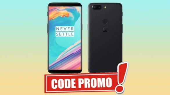 oneplus 5t : code promo