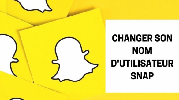 changer nom utilisateur snapchat