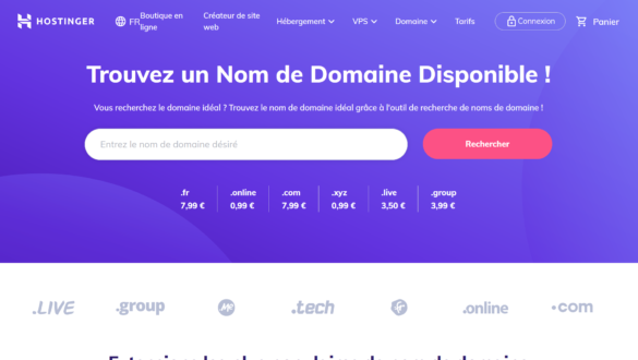 Réserver un nom de domaine optimisé pour votre site web