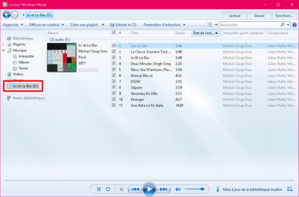 convertir un CD audio en mp3