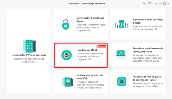 Contourner MDM sur iPhone et iPad