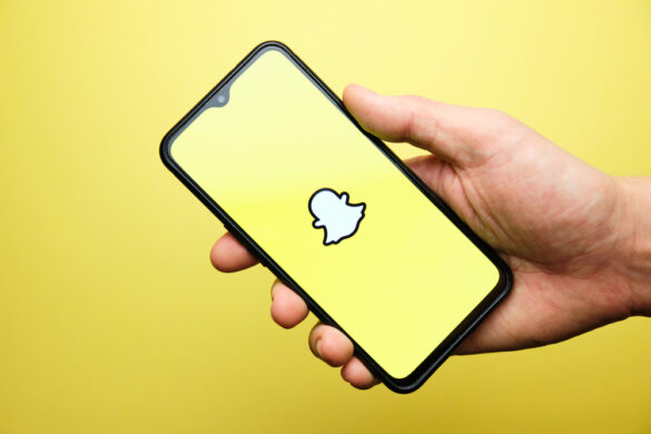 L'application populaire snapchat
