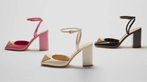 escarpins one stud valentino