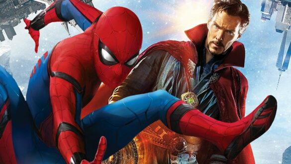 Le Docteur Strange et Spiderman en image
