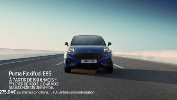 musique de pub Ford Puma Flexifuel E85 2021