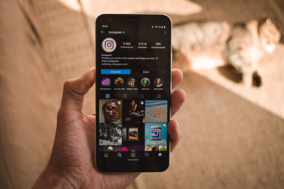 mode sombre instagram