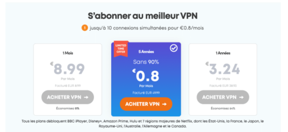 La meilleure offre VPN pour Noël
