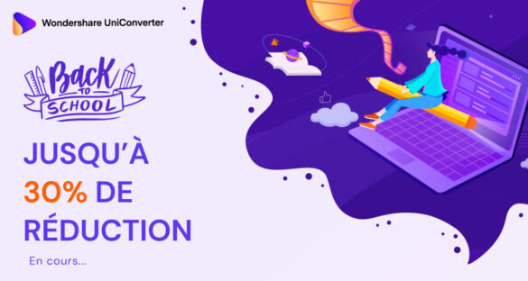 ¨Promotion sur le logiciel vidéo Wondershare UniConverter