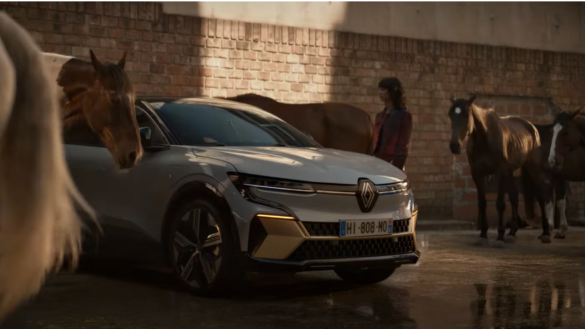 pub renault megane e tech électrique