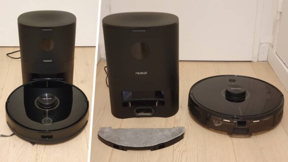 Neabot NoMo N2 : test et avis de l'aspirateur robot avec serpillère et station de vidage