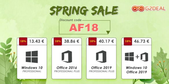 Bons plans et promotions pour Windows 10