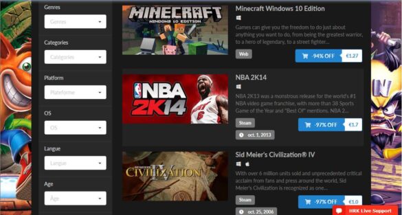 Acheter des jeux vidéos moins cher