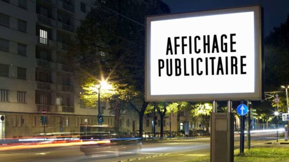 affichage publicitaire
