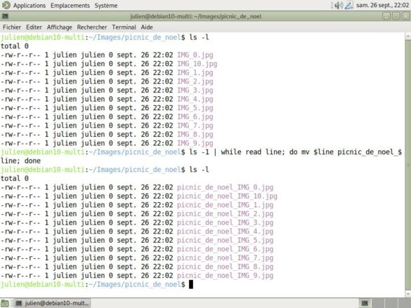 exemple script boucle while