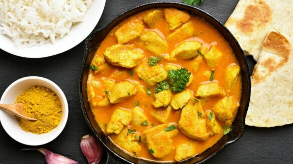 recette poulet coco curry