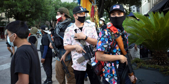 Membres Boogaloo actifs sur Facebook