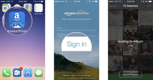 Can I use Amazon photos instead of iCloud?