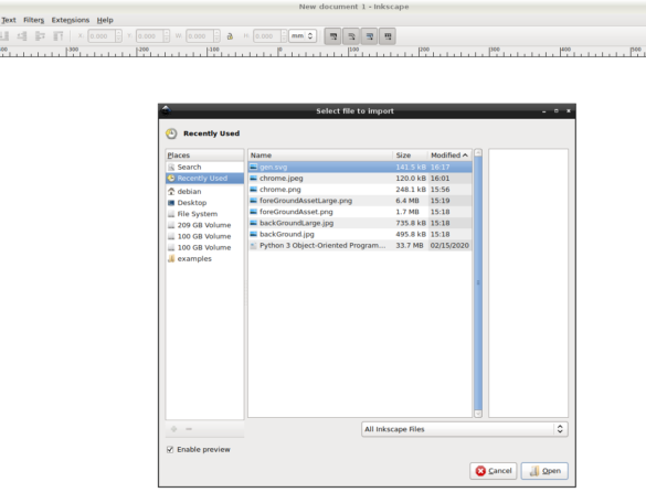 Can Inkscape use EPS?