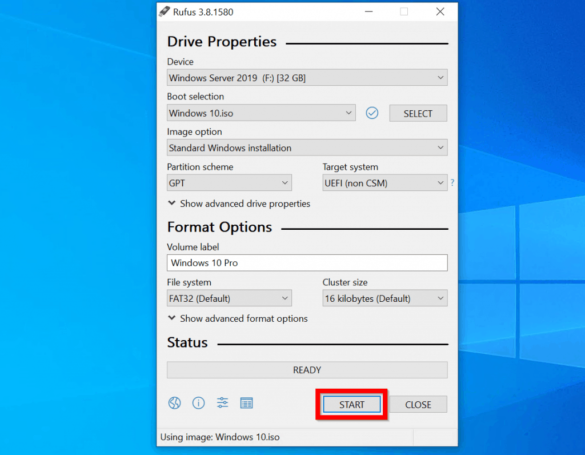 Can Windows 10 burn ISO to USB?