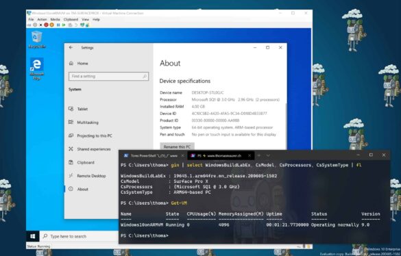 Can you run a Linux VM on Windows 10?