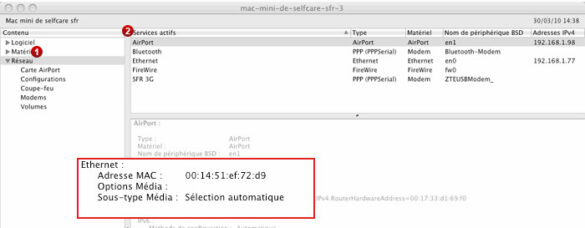 C'est quoi adresse MAC WIFI ?
