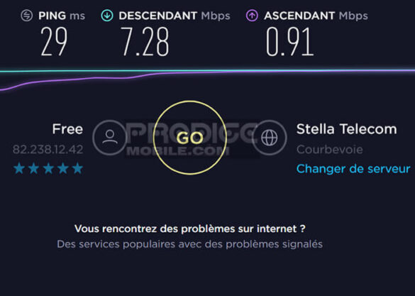 C'est quoi débit ascendant et descendant ?