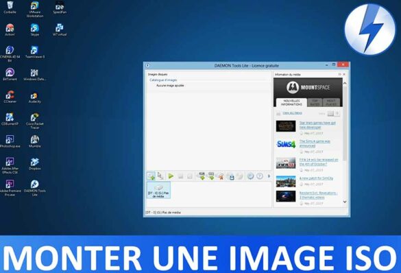 C'est quoi monter une image ISO ?