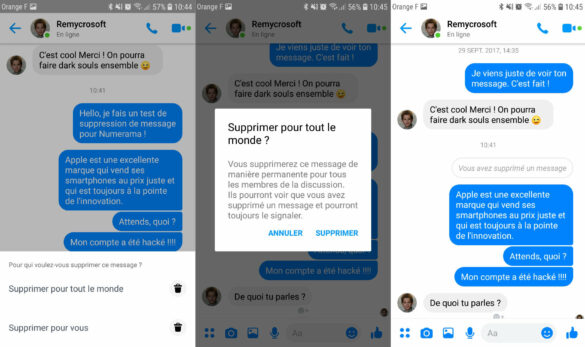 Comment Peut-on voir les messages des autres sur Messenger ?