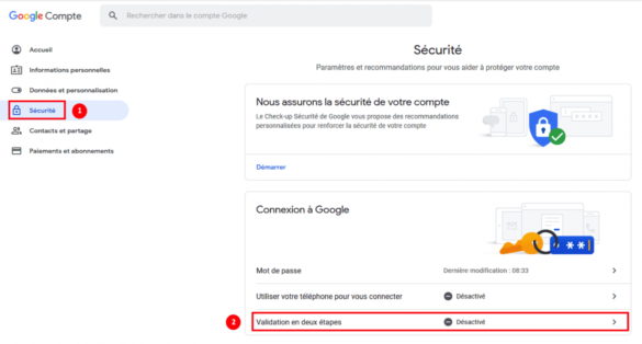 Comment activer la double authentification EA ?
