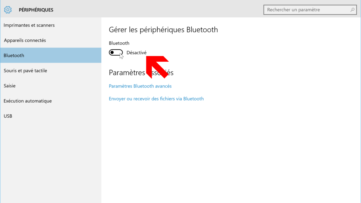 Comment activer le Bluetooth sur PC Windows 7 ?