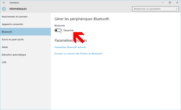 Comment activer le Bluetooth sur PC Windows 7 ?