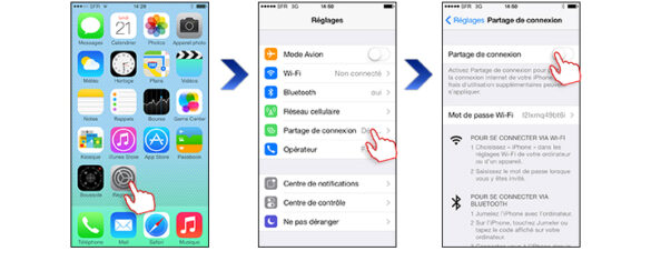 Comment activer le Wi-Fi Direct sur iPhone ?