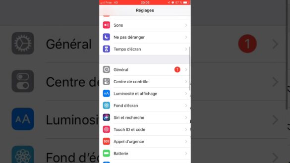 Comment activer le bouton Home ?