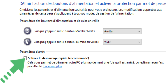 Comment activer le mode charge rapide ?