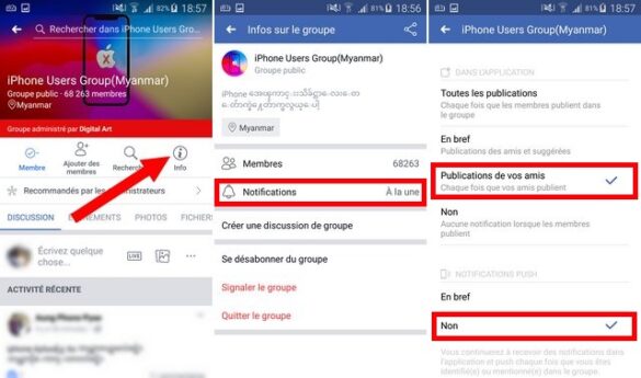 Comment activer son notification Facebook ?