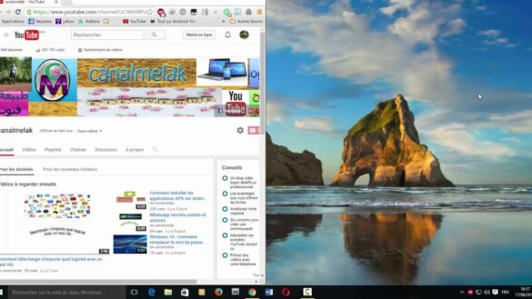 Comment afficher deux fenêtres côte à côte ?