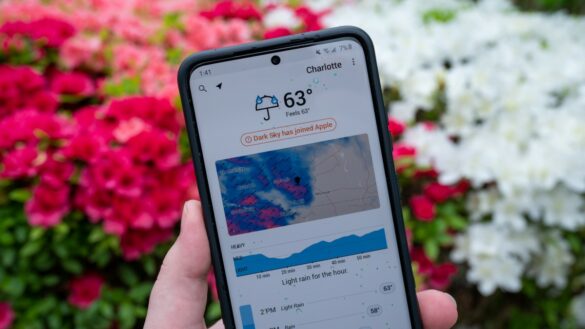 Comment afficher la météo sur mon téléphone ?