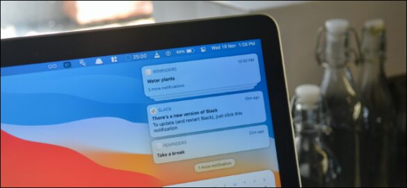 Comment afficher le centre de contrôle ?