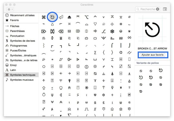 Comment afficher les caractères spéciaux ?