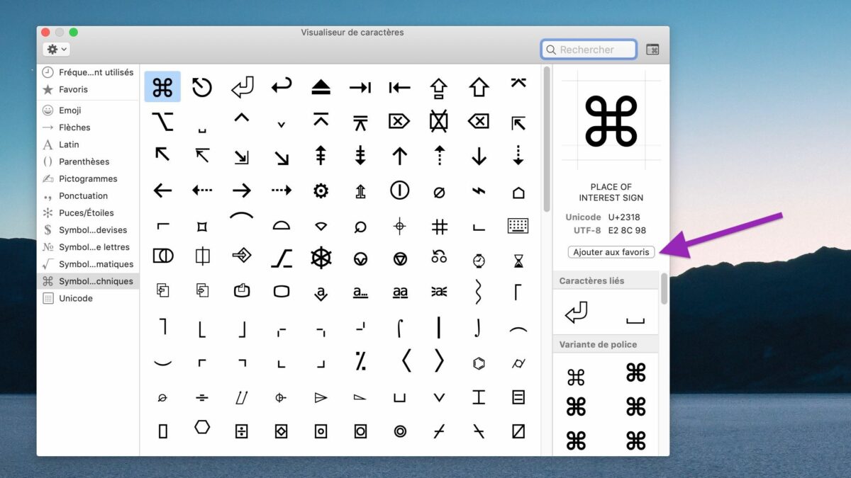 Comment afficher les caractères spéciaux sur Mac ?