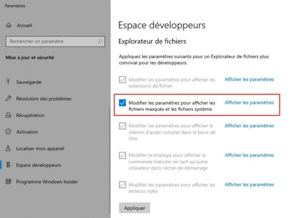 Comment afficher les dossier cachés Mac ?