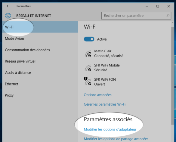 Comment afficher mot de passe WiFi ?