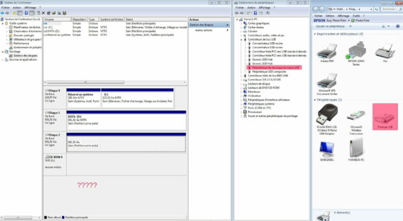 Comment afficher un disque dur interne qui n'apparaît pas ?