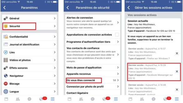 Comment ajouter un autre compte sur Messenger ?